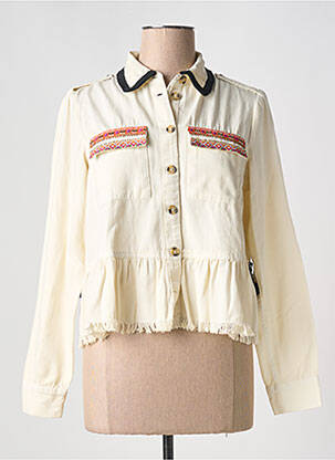 Veste casual blanc Y.A.S pour femme