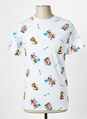T-shirt col rond bleu NIKE garçon
