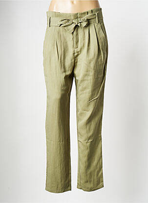 Pantalon large vert SEE U SOON femme
