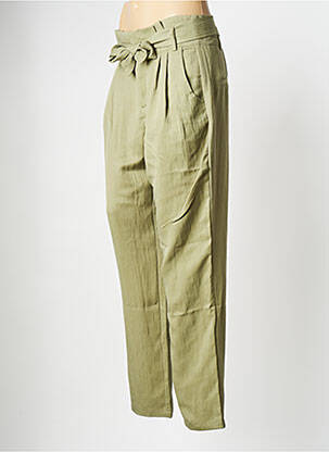 Pantalon large vert SEE U SOON femme