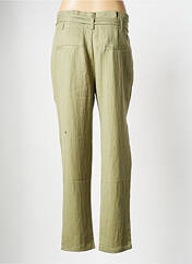 Pantalon large vert SEE U SOON pour femme seconde vue