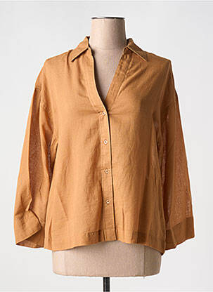 Chemisier marron STELLA FOREST femme