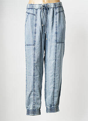 Jeans coupe large bleu IKKS femme