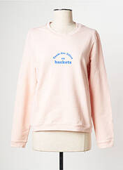 Sweat-shirt rose I.CODE (By IKKS) pour femme seconde vue