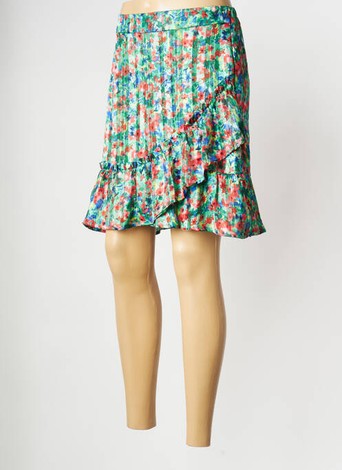 Mini-jupe vert GRACE & MILA pour femme
