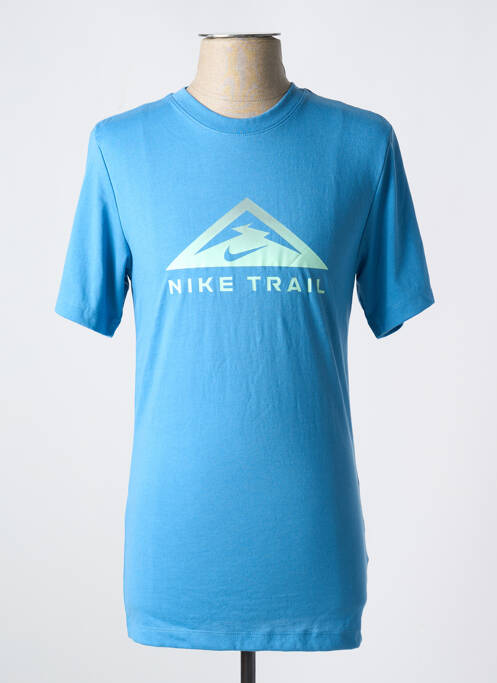T-shirt bleu NIKE pour homme