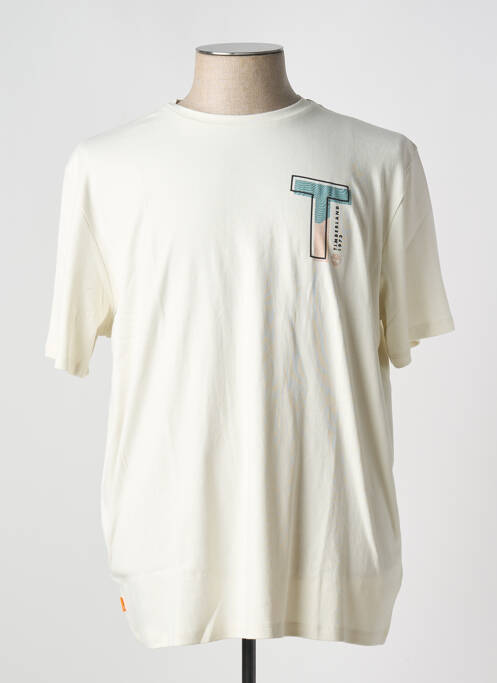 T-shirt blanc TIMBERLAND pour homme