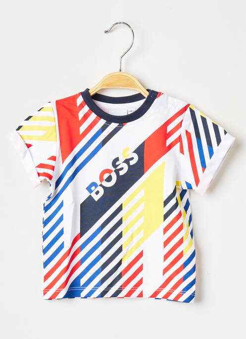 T-shirt blanc HUGO BOSS pour garçon