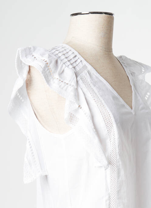 Top blanc EKYOG pour femme