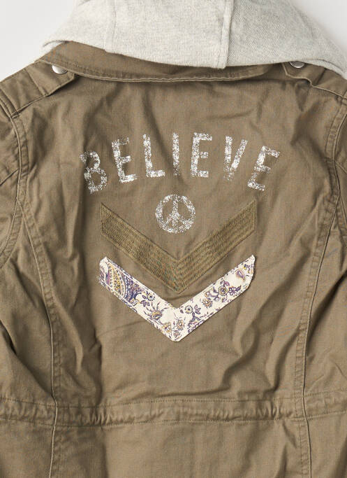 Manteau court vert IKKS JUNIOR pour fille