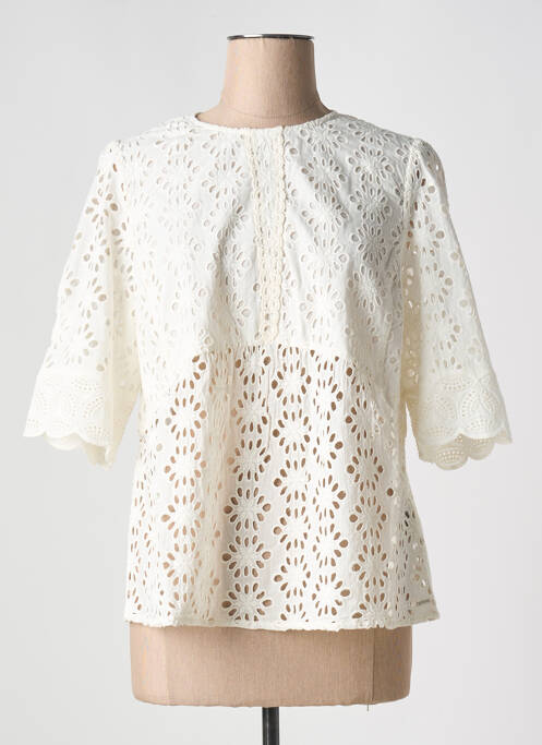 Top blanc IKKS pour femme