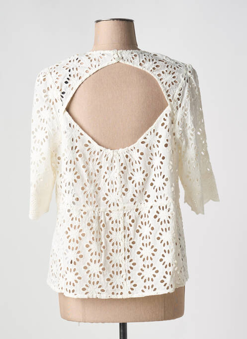 Top blanc IKKS pour femme