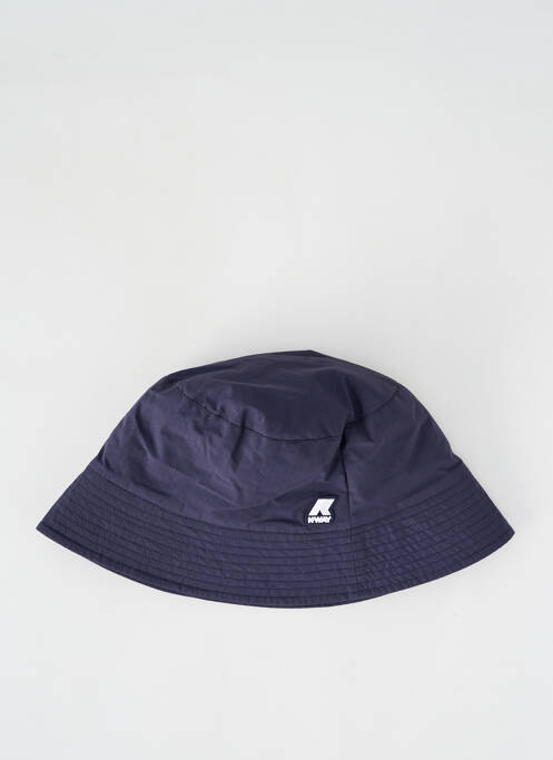 Chapeau bleu K. WAY pour unisexe