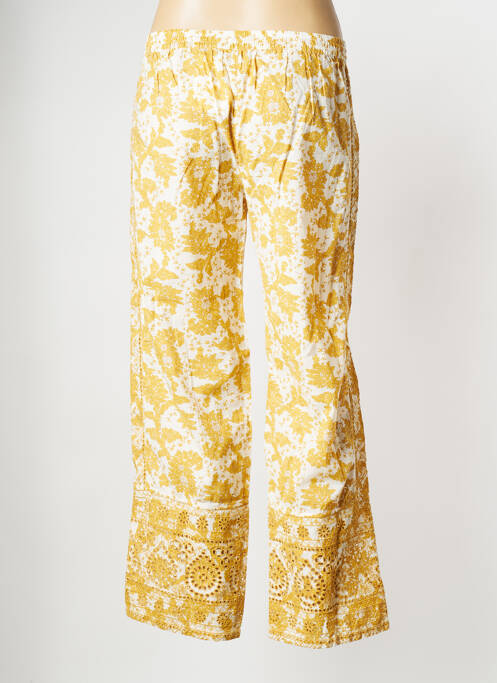 Pantalon droit jaune STELLA FOREST femme