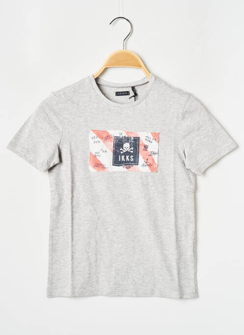 T-shirt gris IKKS JUNIOR pour garçon