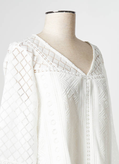 Top blanc BREAL pour femme