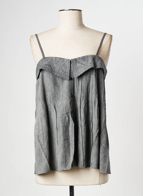 Débardeur noir SEE U SOON pour femme