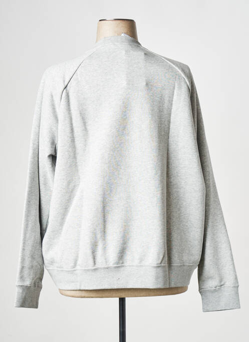 Sweat-shirt gris NIKE pour femme