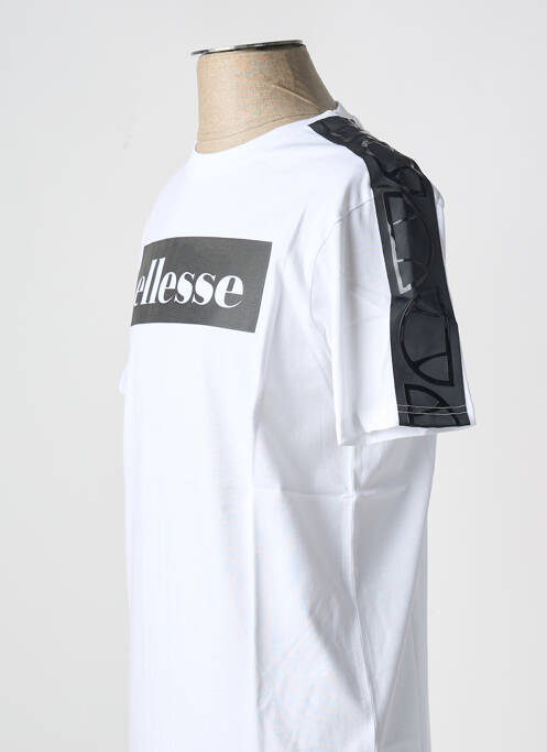 T-shirt blanc ELLESSE pour homme