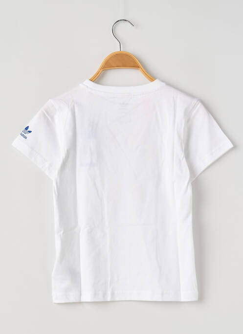 T-shirt blanc ADIDAS pour enfant