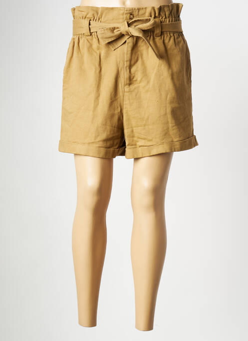 Short marron GRACE & MILA pour femme