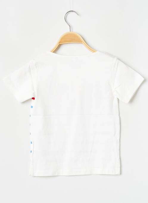 T-shirt blanc PETIT BATEAU pour garçon