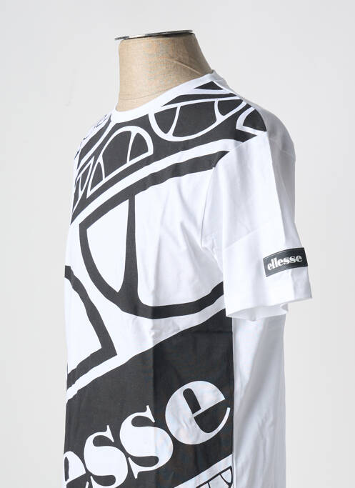 T-shirt blanc ELLESSE pour homme