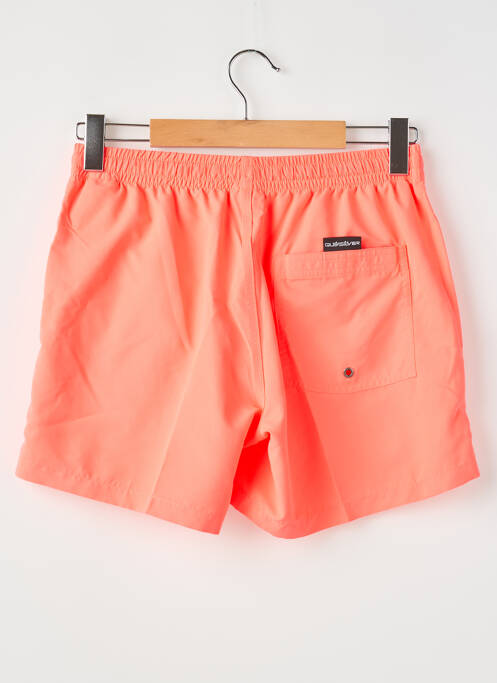 Short de bain orange QUIKSILVER pour homme