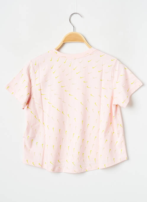 T-shirt rose NIKE pour fille