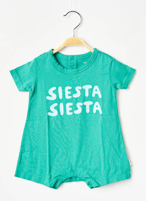 Body lingerie vert TINYCOTTONS pour fille