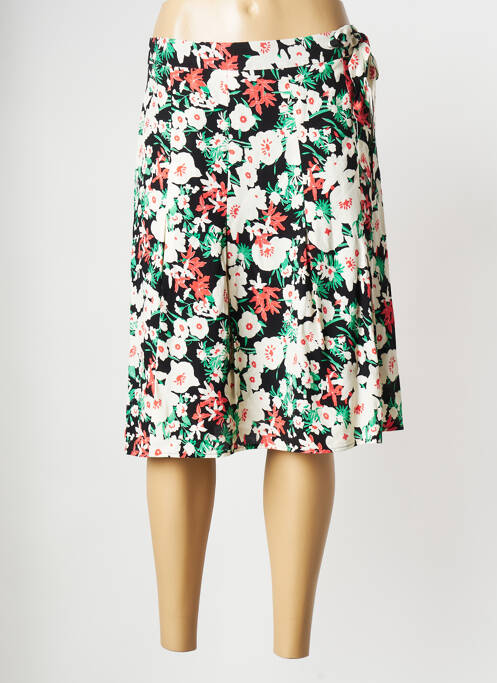 Jupe mi-longue noir CAROLL pour femme