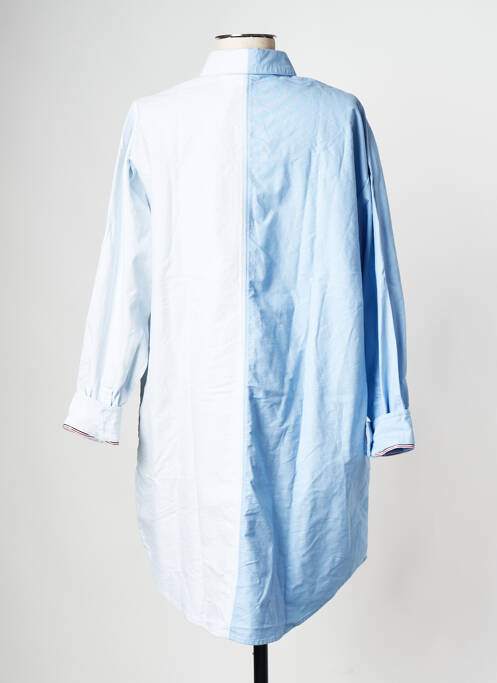 Robe courte bleu TOMMY HILFIGER pour femme