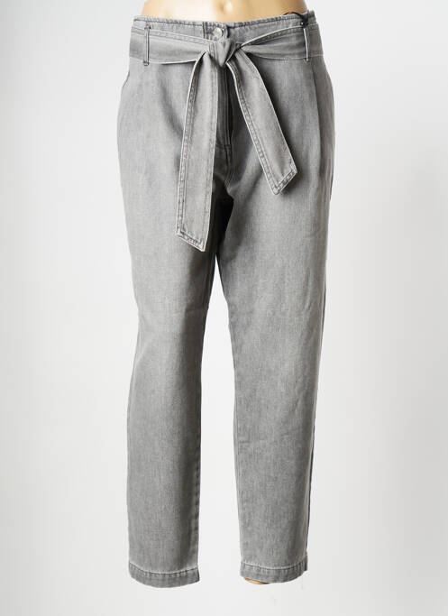 Jeans boyfriend gris IKKS pour femme