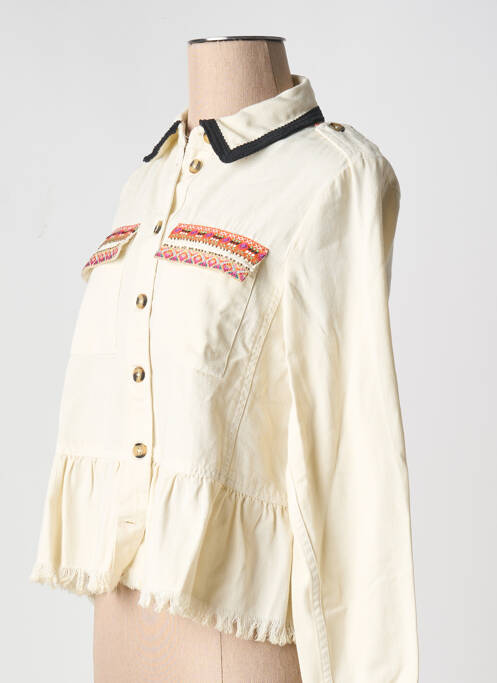 Veste casual blanc Y.A.S pour femme