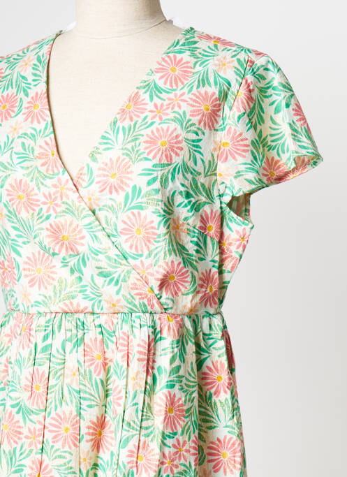 Robe courte blanc VERO MODA pour femme