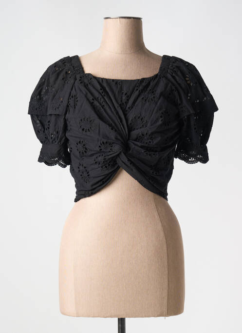 Top noir SUNCOO pour femme