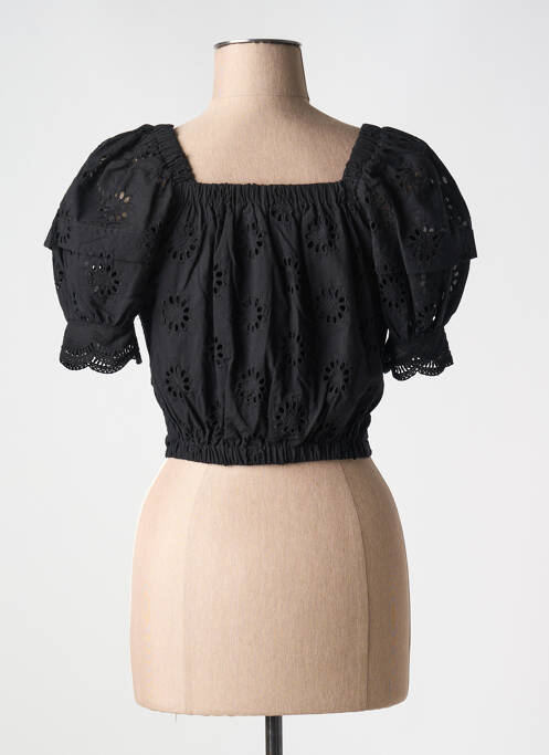 Top noir SUNCOO pour femme