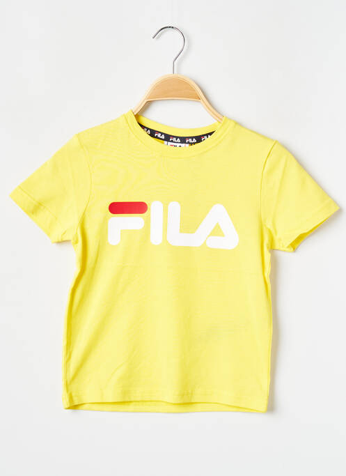 T-shirt jaune FILA pour enfant