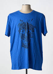 T-shirt bleu IKKS pour homme seconde vue