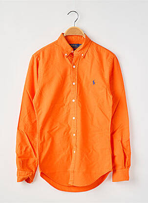 Chemise manches longues orange RALPH LAUREN homme
