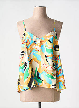 Débardeur beige VILA pour femme