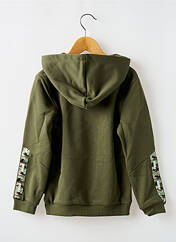Sweat-shirt à capuche vert PUMA pour garçon seconde vue