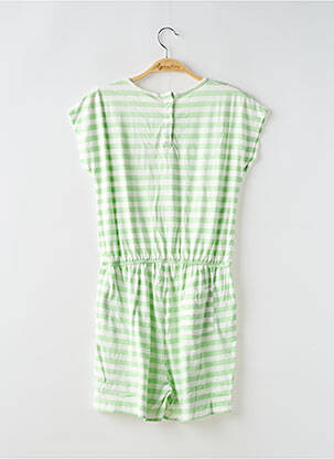 Combishort col rond vert ROXY fille