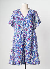 Robe courte bleu SEE U SOON pour femme seconde vue