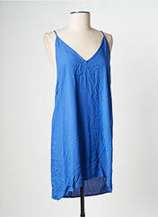 Robe courte bleu SEE U SOON pour femme seconde vue