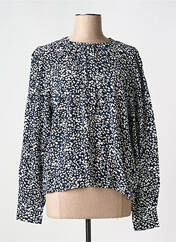 Blouse bleu ICHI pour femme seconde vue
