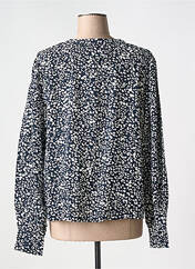 Blouse bleu ICHI pour femme seconde vue