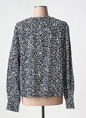 Blouse bleu ICHI femme