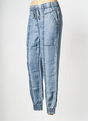 Jeans coupe large bleu IKKS femme