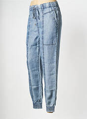 Jeans coupe large bleu IKKS pour femme seconde vue